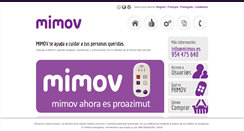 Desktop Screenshot of mimov.es